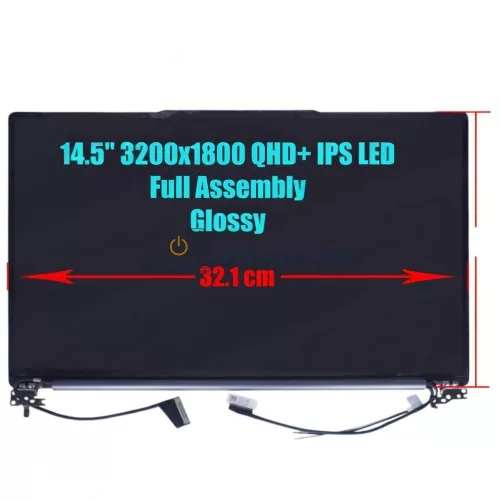 Lenovo Yoga Pro 7 14APH8, Yoga Pro 7 82Y8 14.5" WQXGA+ IPS laptop kijelző (40 pin - jobb)