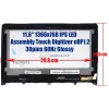 Lenovo Yoga 300-11IBR, Yoga 300-11IBY, Flex 3-1120 11.6" HD IPS érintőképernyős laptop kijelző (30 pin - jobb)