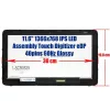 HP Chromebook x360 11 G1 EE, 11-AE010NR, 11-AE020NR, 11-AE040NR 11.6" HD IPS érintőképernyős laptop kijelző (40 pin - jobb)