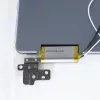 Lenovo Yoga 7 14ARP8, Yoga 7 14IRL8 14.0" 2.8K OLED laptop kijelző, szürke (30 pin - jobb)