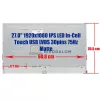 Lenovo IdeaCentre AIO 3-27IMB05 / 3-27ITL6 / 3-27ALC6 / 3-27IAP7 27,0" Full HD IPS érintőképernyős kijelző panel csere, matt