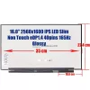 MSI Creator Z16 MS-1571, Prestige A13VF, A13VFTA, A13VEAT, A13VGTA 16.0" WQXGA IPS Mini LED laptop kijelző (40 pin, jobb)