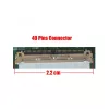 MSI Creator Z16 MS-1571, Prestige A13VF, A13VFTA, A13VEAT, A13VGTA 16.0" WQXGA IPS Mini LED laptop kijelző (40 pin, jobb)