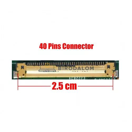 Gyári új matt 14.0" QHD (2560x1440) IPS Slim LED kijelző Dell Inspiron 14 Plus 7420 (40 pin, jobb cs