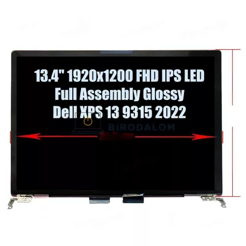 Dell XPS 13 9315 13.4" WUXGA IPS laptop kijelző, Umber (M91GW, NMF6V)