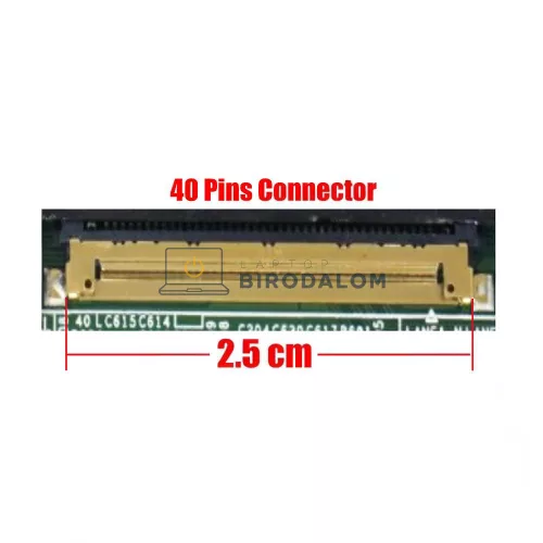 Acer Predator Triton 500 SE PT516-52S 16" WQXGA IPS laptop kijelző csere (NE160QDM-NZD) 240Hz, 40 pin, jobb oldali csatlakozó