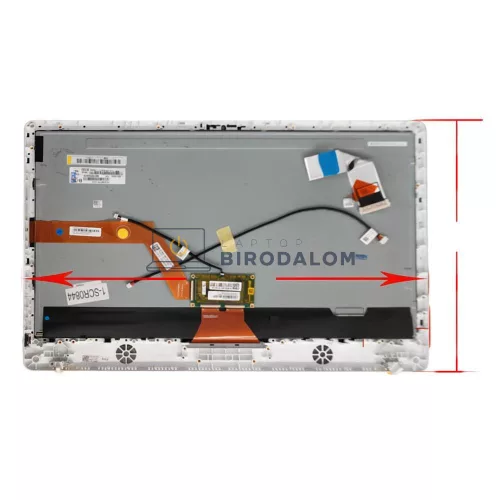 Dell Inspiron 24 3452 3455 3464 5459 / OptiPlex 7440 7450 3459 5488 23.8" Full HD IPS érintőképernyős All-in-One kijelző panel (MV238FHM-N10, LVDS 30 pin)