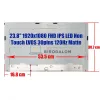 Gyári új, matt 23.8" Full HD (1920x1080) IPS LED kijelző panel 100Hz All-in-One PC / Monitor (csatlakozó: LVDS 30 pin) (MV238FHM-NX4)