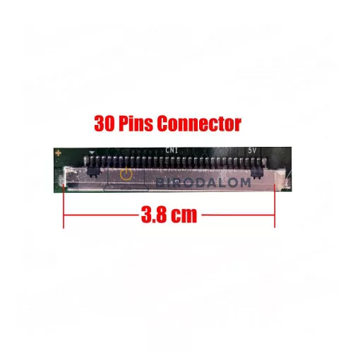 HP ProOne 400 G2 All-in-One 20" HD+ IPS LED kijelző panel csere, matt (LTM200KL01, LTM200KT12-M01) LVDS 30 pin