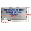 Acer XV241, XV241YXV, VG241YXV 23.8" Full HD IPS monitor kijelző panel, matt