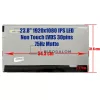 Dell OptiPlex 7440 AIO, 7450 AIO, Inspiron 24 3455 23,8" Full HD IPS LED kijelző panel csere (LVDS 30 pin)