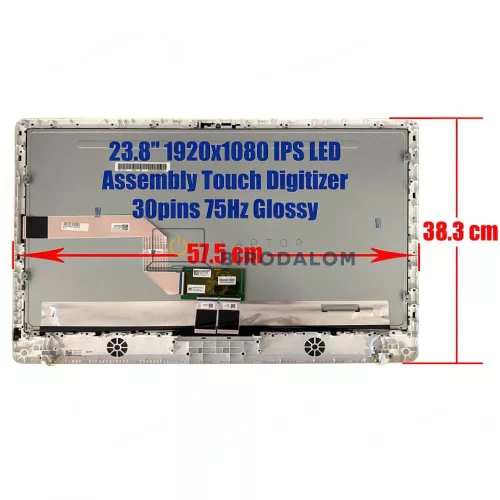 Dell Inspiron 24 5459 / 3464 / 3452 23,8" Full HD IPS érintőképernyős All-in-One kijelző panel (LVDS 30 pin)