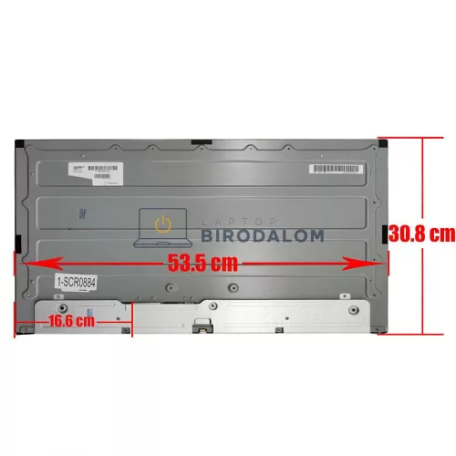 Gyári új, matt 23.8" Full HD (1920x1080) IPS LED érintőképernyős kijelző panel All-in-One PC-hez, LVDS 36 pin (M238HVN02.5, M238HVN02)