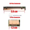Gyári új, matt 23.8" Full HD (1920x1080) IPS LED érintőképernyős kijelző panel All-in-One PC-hez, LVDS 36 pin (M238HVN02.5, M238HVN02)