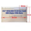 Acer GN246, GN246HL, XB240 24.0" Full HD TN LED monitor kijelző panel, matt