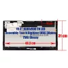 Dell Inspiron 20 3043 (20-3043) 19.5" HD+ TN LED érintőképernyős kijelző panel csere, fényes