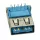 USB 3.0 A típus forrasztásos gyári laptop USB aljzat (CON-U010, ezüst)