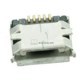 Micro USB 2.0 DIP aljzat gyári laptop USB adatport (ezüst)