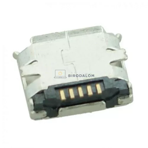 Micro USB 2.0 DIP aljzat gyári laptop USB adatport (ezüst)