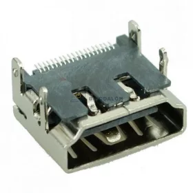   HDMI – USB Type-C csatlakozó aljzat, egyenes kivezetésű (CON-H004)