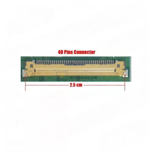 15.6" HD TN LED laptop kijelző, matt (40 pin, bal) (BT156GW02, LTN156AT05, LP156WH2)