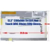 Dell XPS M1330, Inspiron 1313 13.3" WXGA TN laptop kijelző, CCFL (30 pin, jobb) (LTN133AT01, LP133WX1, B133EW01)