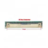10.1" WSVGA (1024x600) TN LED laptop kijelző, fényes, 40 pin Slim, jobb (B101AW02, B101AW06, CLAA101NB03A, N101L6-L0D, LP101WSB)