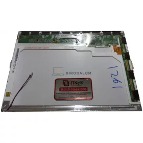   Gyári új, matt 15.0" SXGA+ (1400x1050) CCFL laptop kijelző, 30 pin, jobb csatlakozó (B150PN01 v1)