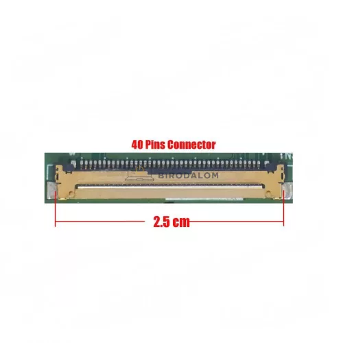 13.3" HD (1366x768) TN LED laptop kijelző, 40 pin jobb – LP133WH1, N133B6-L01, B133XW02, LTN133AT17