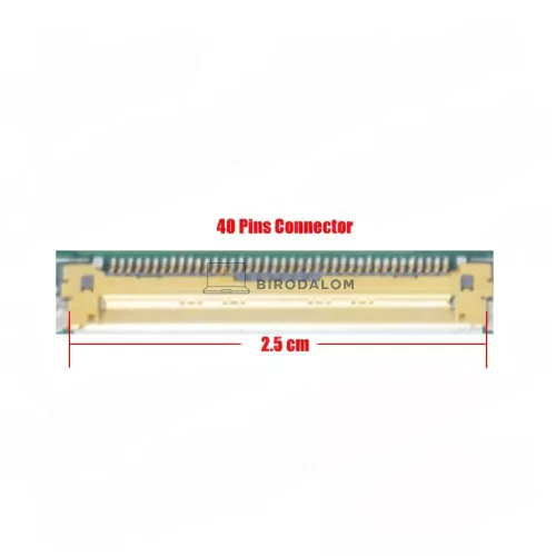 14.0" HD+ TN laptop kijelző, 40 pin bal, 1600×900 (LP140WD1, B140RW03)