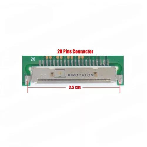 13.3" WXGA (1280x800) TN CCFL laptop kijelző, 20 pin – B133EW01, LP133WX1, LTN133AT07