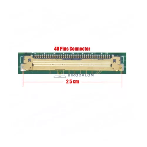 15.6" FULL HD TN LED laptop kijelző, fényes, 40 pin bal (LP156WF2-TLA1)