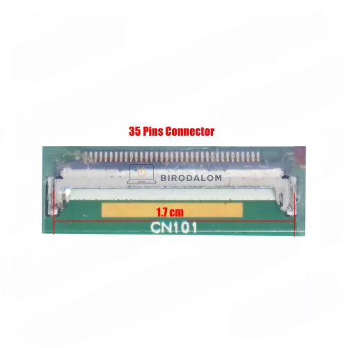 12.1" WXGA TN LED laptop kijelző (LTD121EWEK, LT121DEVBK00, 35 pin, jobb), Samsung R sorozat