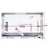 Asus TF300, TF101 10.1" WXGA (1280x800) LED laptop kijelző, 40 pin, jobb (HSD101PWW1-A00)