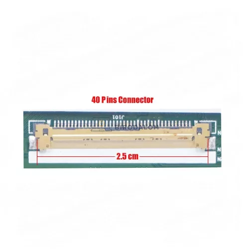 Asus TF300, TF101 10.1" WXGA (1280x800) LED laptop kijelző, 40 pin, jobb (HSD101PWW1-A00)