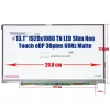 Sony VAIO VPC-Z11, VPC-Z119, VPC-Z116GW 13.1" Full HD TN laptop kijelző (30 pin - jobb)