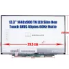 Lenovo ThinkPad X300, ThinkPad X301 13.3" HD+ TN laptop kijelző (40 pin - jobb)