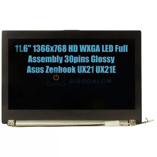 Asus ZenBook UX21E 11.6" HD LCD kijelző összeállítás – HW11WX101-02