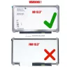 Acer ES1-311, V3-372-56VZ, Lenovo U330P 13.3" HD TN matt laptop kijelző (30 pin, jobb)