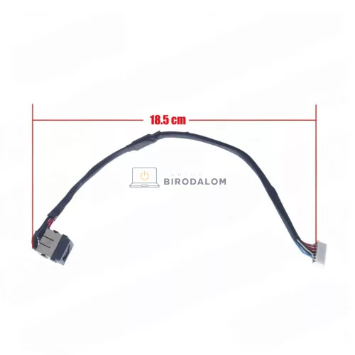 Dell Latitude E6520 gyári DC tápcsatlakozó, 7.4x5.0mm, 7 pin