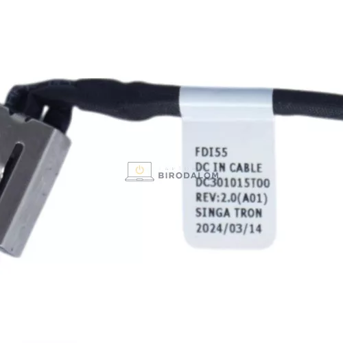 Dell Inspiron 3405, 3501, 3502, 3505, 3593, Vostro 3425, 3500, 3501, 3510 DC tápcsatlakozó, 4.5x3.0mm, 6 pin