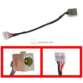   Acer Aspire VX15, VX5-591G gyári DC tápcsatlakozó, 5.5x1.7mm, 6 pin