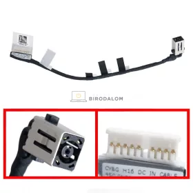   Dell Inspiron 16 7610, Inspiron 15 7510, Inspiron 16 Plus 7610 DC tápcsatlakozó, 4.5x3.0mm, 9 pin