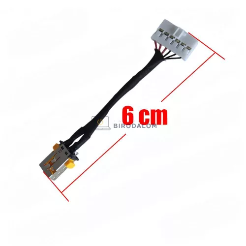 Acer Aspire 7 A715-73, Aspire 7 A715-73G, Aspire 7 A715-73G-779W DC tápcsatlakozó, 3.0x1.1mm, 6 pin