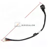 Dell Precision M6800, M4800, M4700 DC tápcsatlakozó aljzat 7.4x5.0mm 9 pin (58GPD, 058GPD)