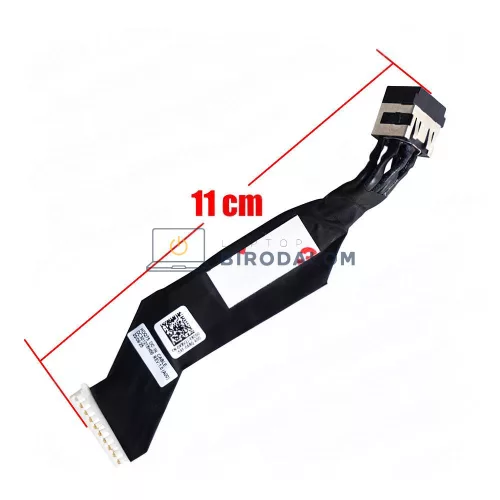 Dell Alienware m17 R5, m15 R6, m15 R7 DC tápcsatlakozó aljzat, 7.4x5.0mm, 9 pin (HDQ75, KXV2J)
