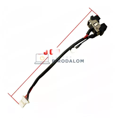 Sony Vaio Flip SVF13N SVF13N13C SVF13N13CXB SVF13N18SCB SVF13N26PGB DC tápcsatlakozó, 4 pin