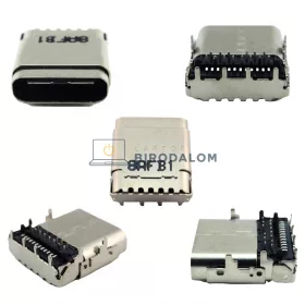 HP Pavilion X2 10-P, Pavilion X2 10-P005NA, Pavilion X2 10-P007NF DC tápcsatlakozó (811453-FC1)