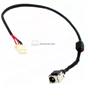   Toshiba Satellite L650, L655, L750, L755 gyári DC tápcsatlakozó, 4 pin