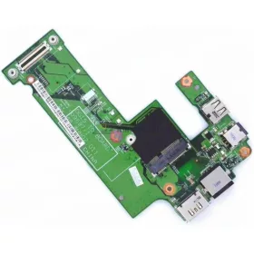   Dell Inspiron 15R N5010, M5010 DC tápcsatlakozó panel (USB, LAN, eSATA)
